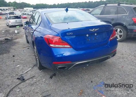 2019 Genesis G70 3.3T Advanced из США, поврежденный, VIN KMTG74LE0KU013868